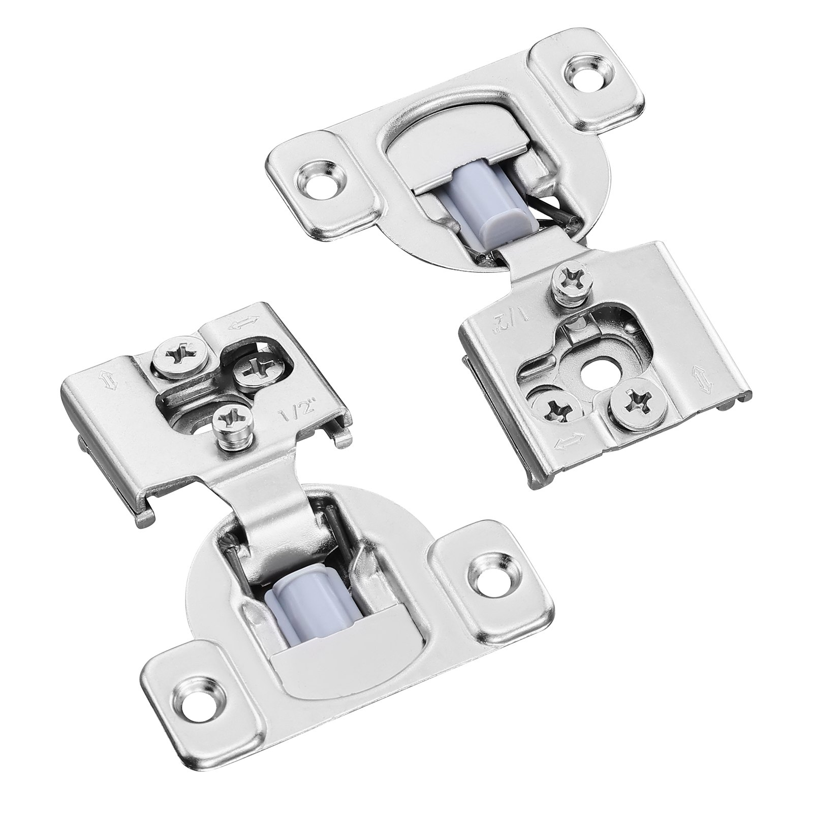 Cabinet Door Hinges 30 Packs Partial Overlay Soft Close for Framed Type