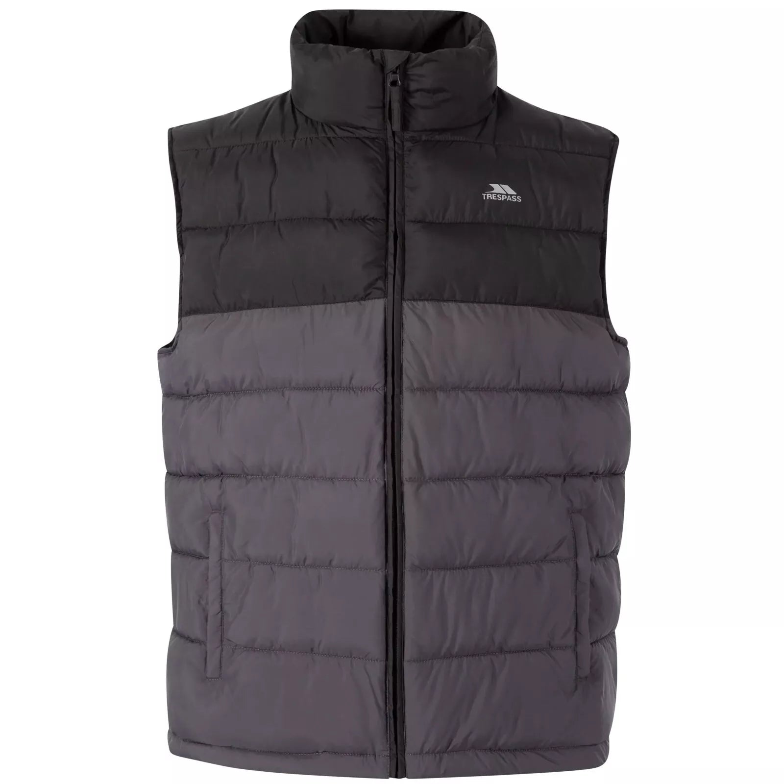 Mens Trespass Oskar Padded Gilet Stylish & Warm Quilted Bodywarmer for Outdoor A - Image 2