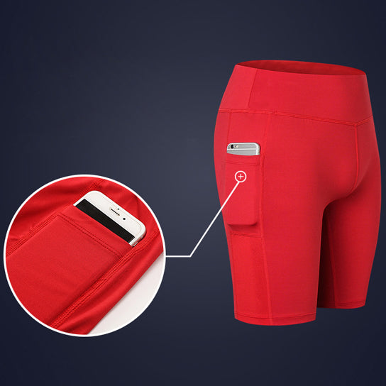 All Seasons Yoga Shorts Stretchable With Phone Pocket - Picture 27 of 48