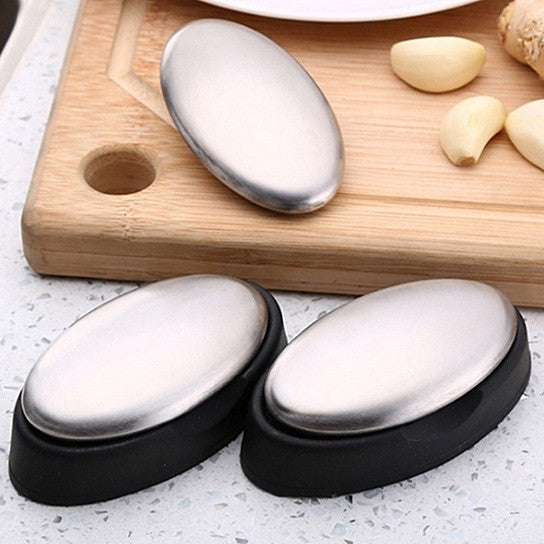 Oval Odor Eliminator Bar From Food Prep.