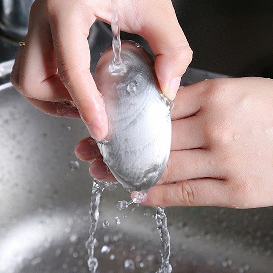 Oval Odor Eliminator Bar From Food Prep.