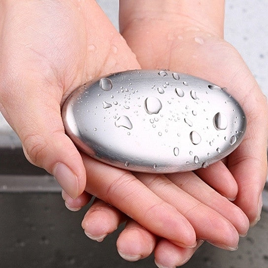 Oval Odor Eliminator Bar From Food Prep.
