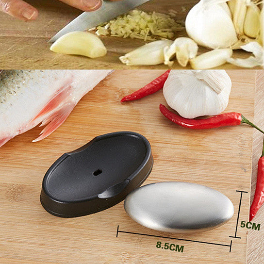 Oval Odor Eliminator Bar From Food Prep.