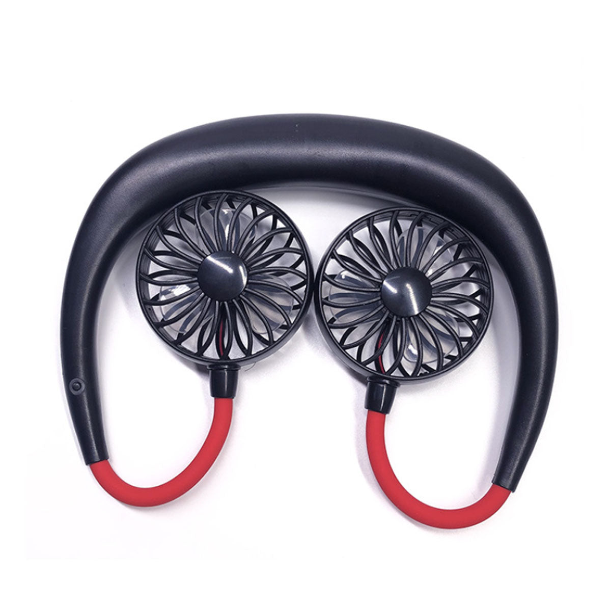Beat The Heat Double Cool Cordless Breezy Mini Collar Fan - Picture 4 of 10