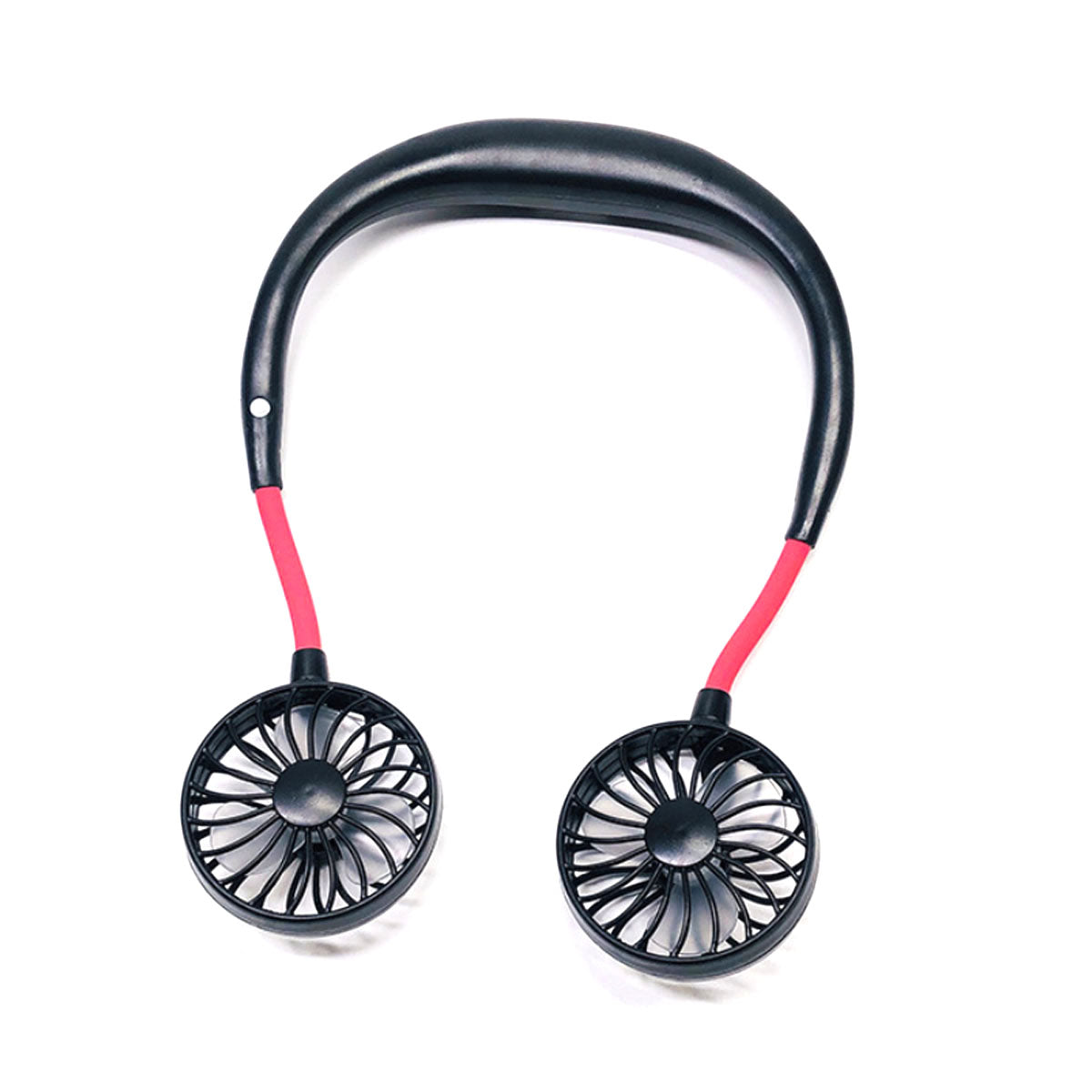 Beat The Heat Double Cool Cordless Breezy Mini Collar Fan - Picture 5 of 10