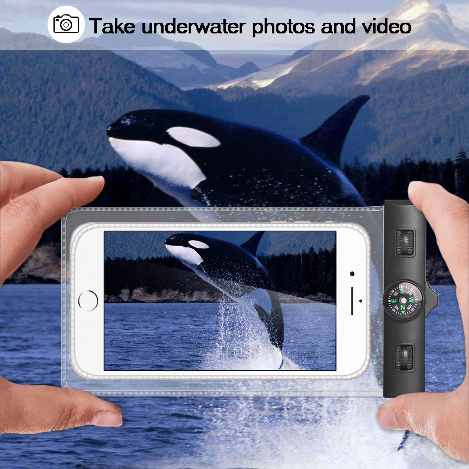 AQUA POUCH - Waterproof Pouch for your Smartphone and your Essentials - Picture 6 of 19