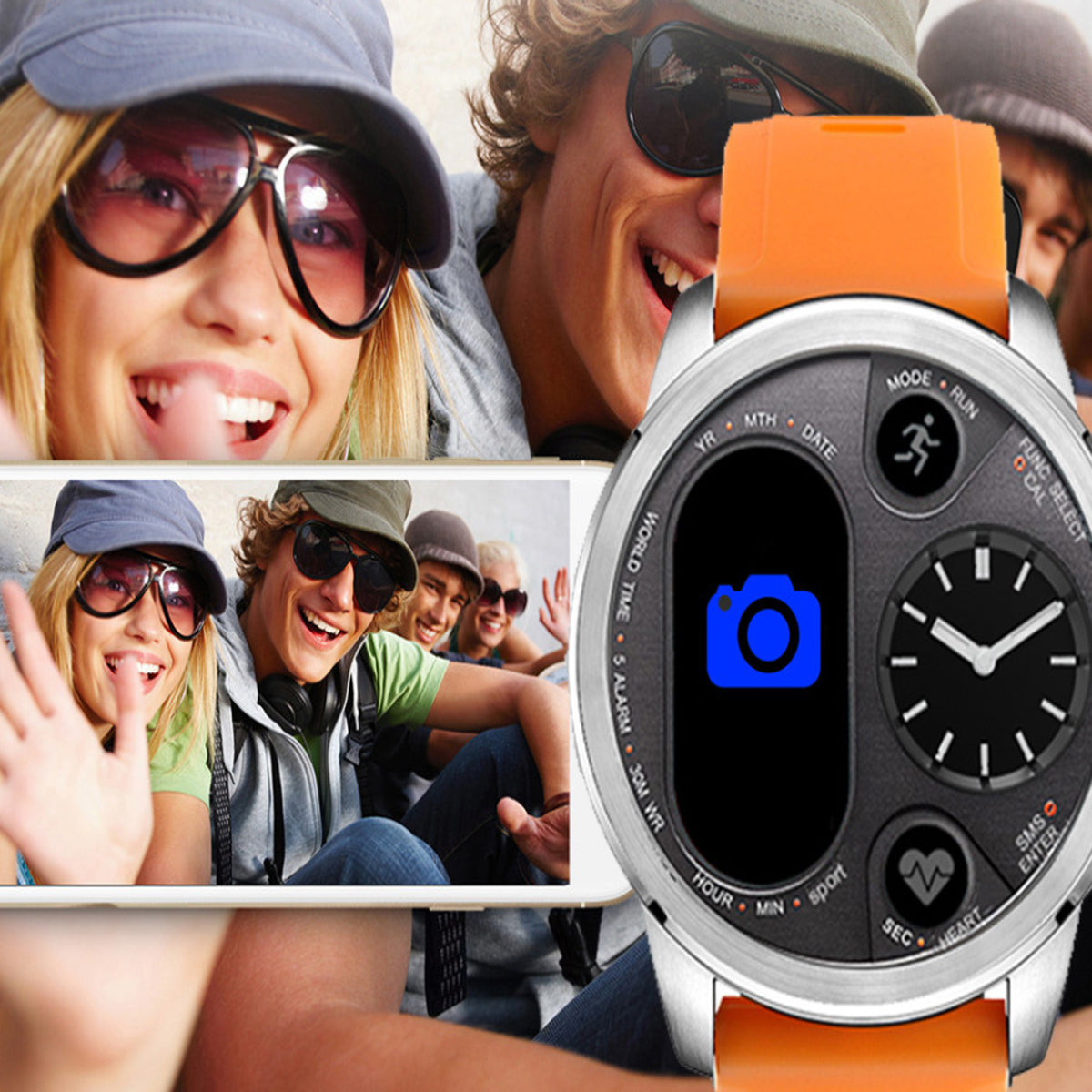 Alista Rugged Unisex Smart Watch - Picture 12 of 26