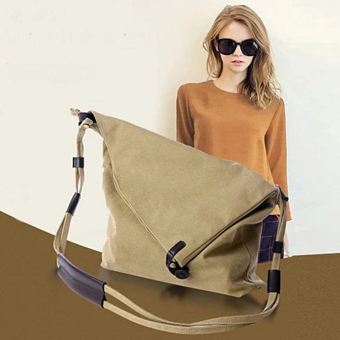 LEISURELY Foldover Crossbody Bag In 6 Colors - Picture 9 of 12