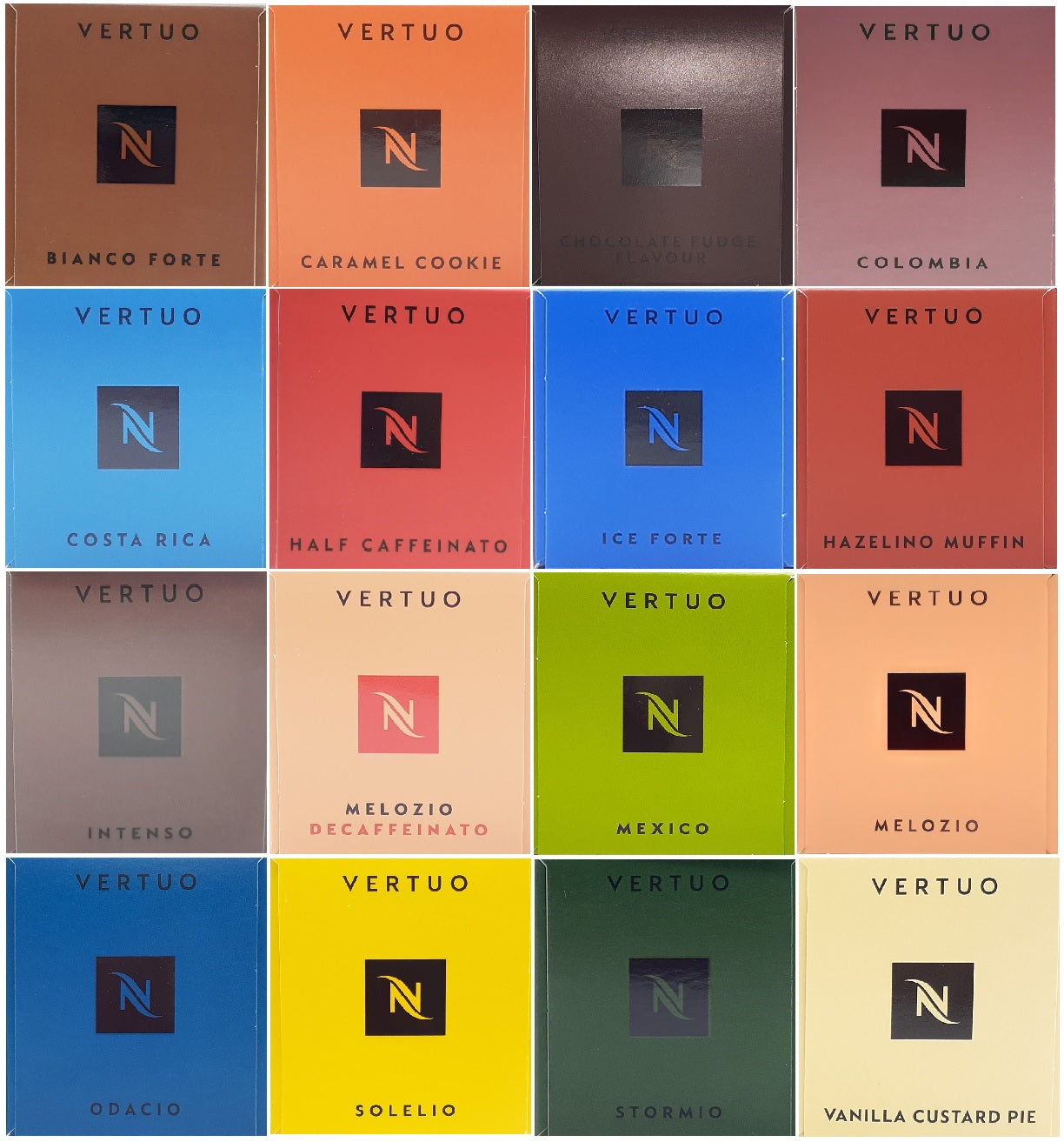 Genuine Nespresso VERTUO Coffee Machine Capsules - Authentic Nespresso Pods for