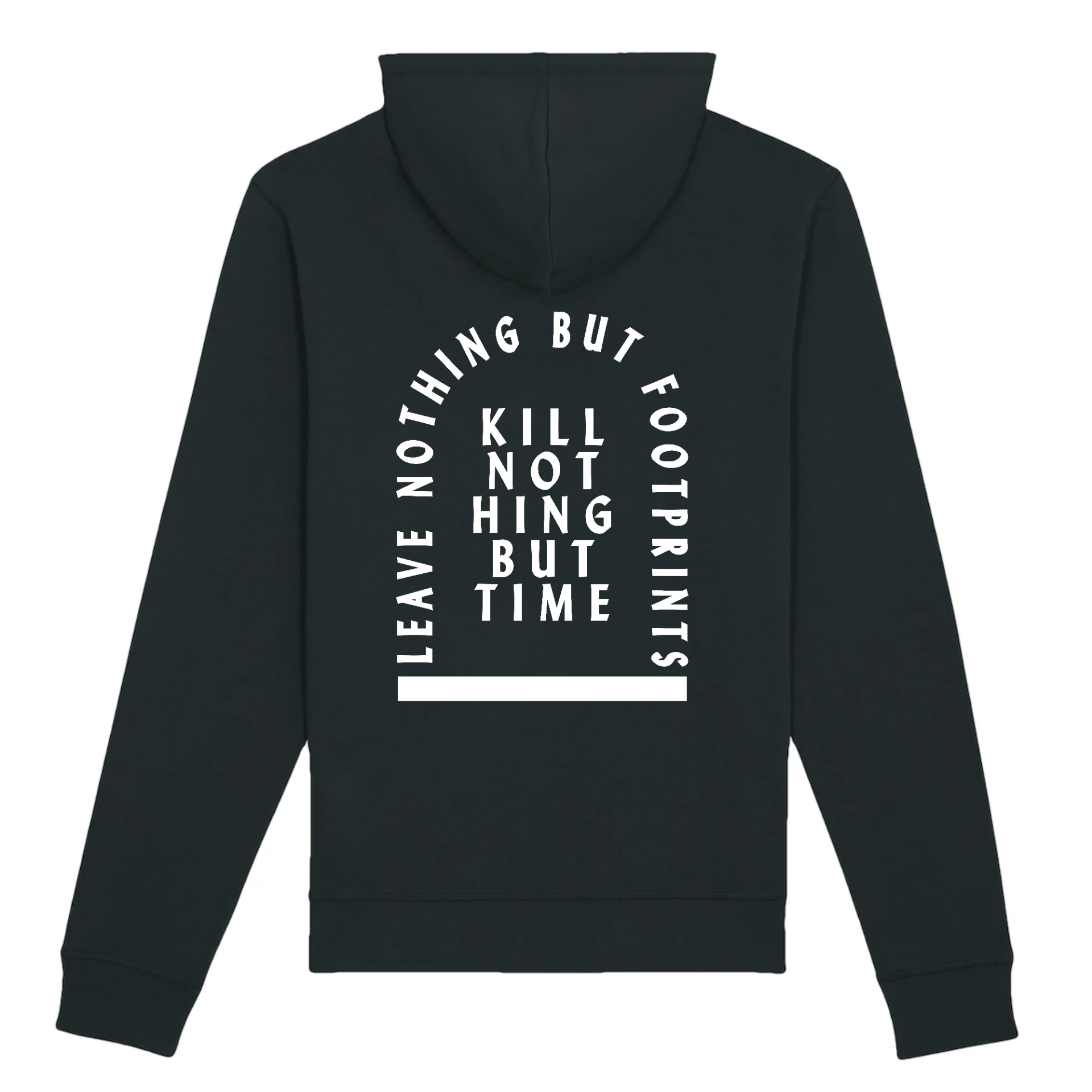 Kill Nothing but Time - Organic Cotton Hoodie | Eco-Friendly & Vegan Apparel - Picture 3 of 31