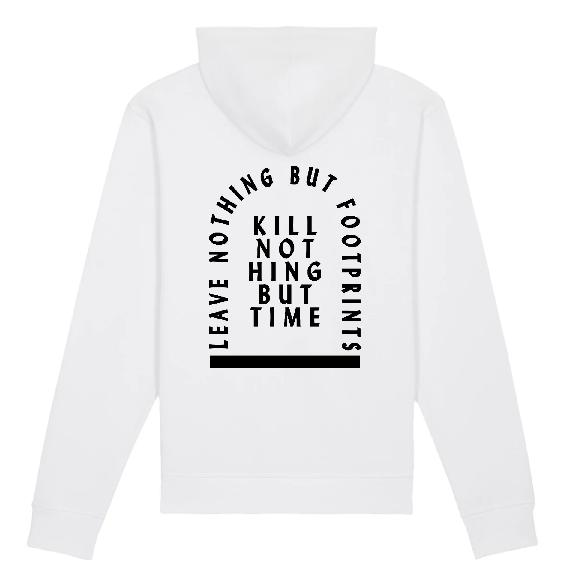 Kill Nothing but Time - Organic Cotton Hoodie | Eco-Friendly & Vegan Apparel - Picture 5 of 31