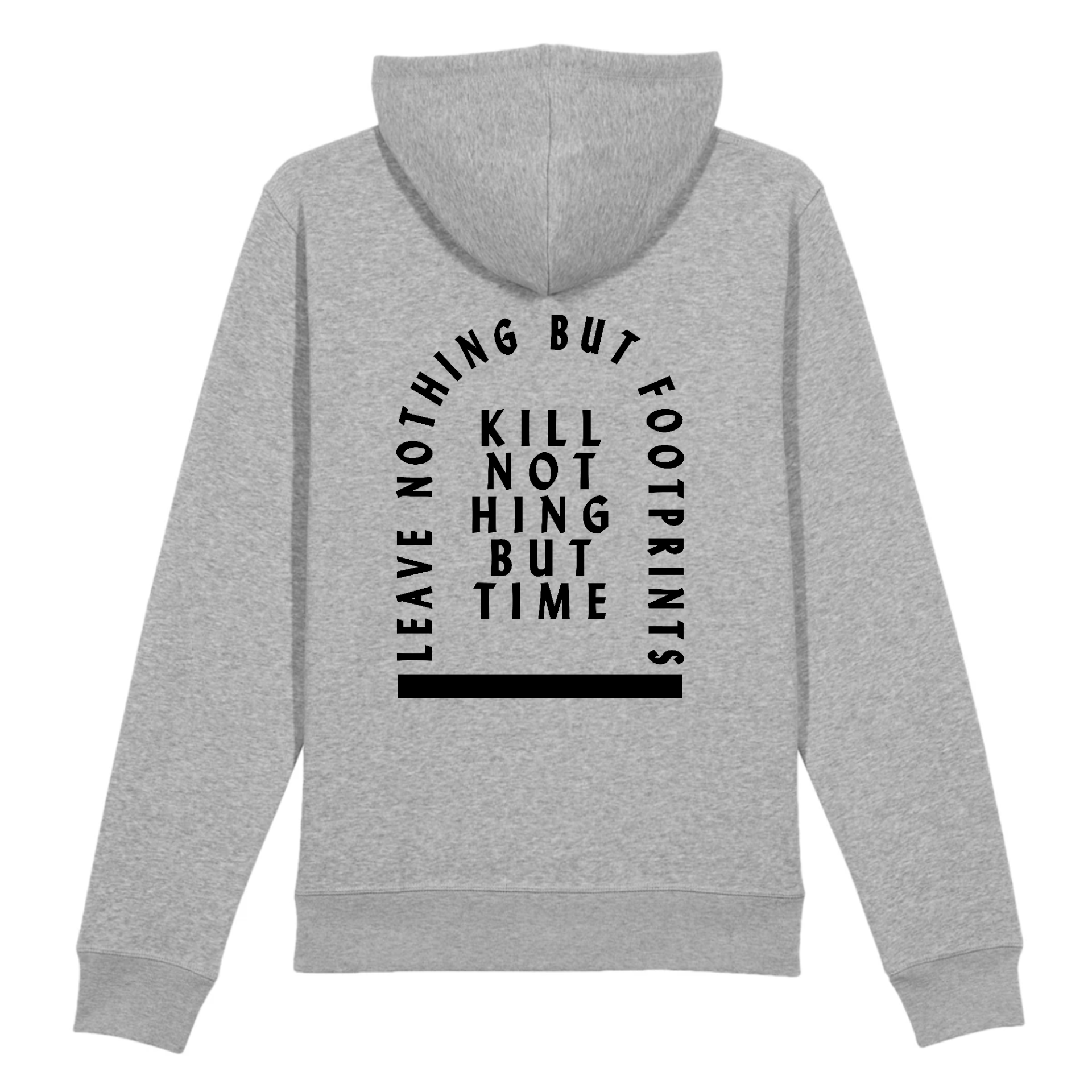 Kill Nothing but Time - Organic Cotton Hoodie | Eco-Friendly & Vegan Apparel - Picture 4 of 31