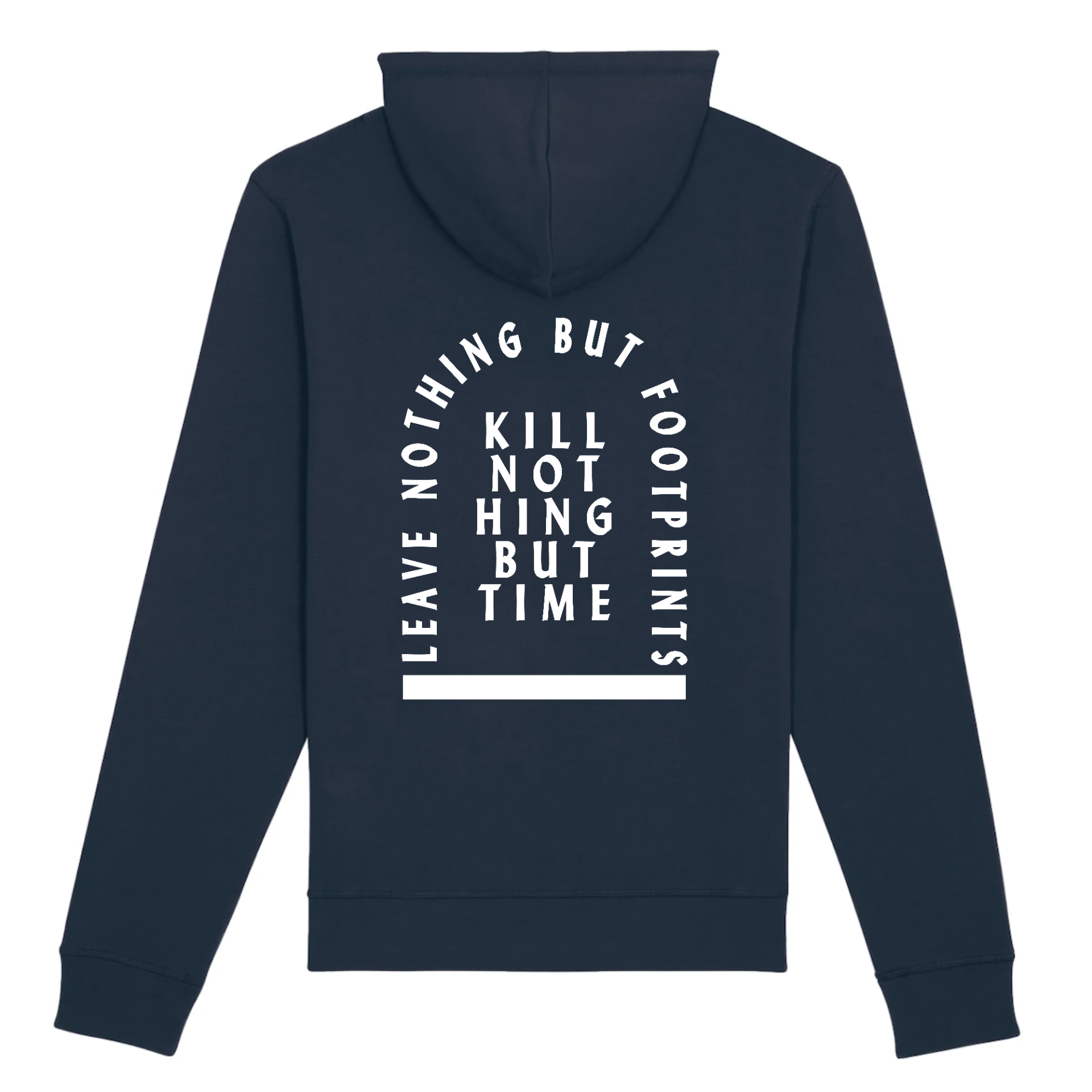 Kill Nothing but Time - Organic Cotton Hoodie | Eco-Friendly & Vegan Apparel
