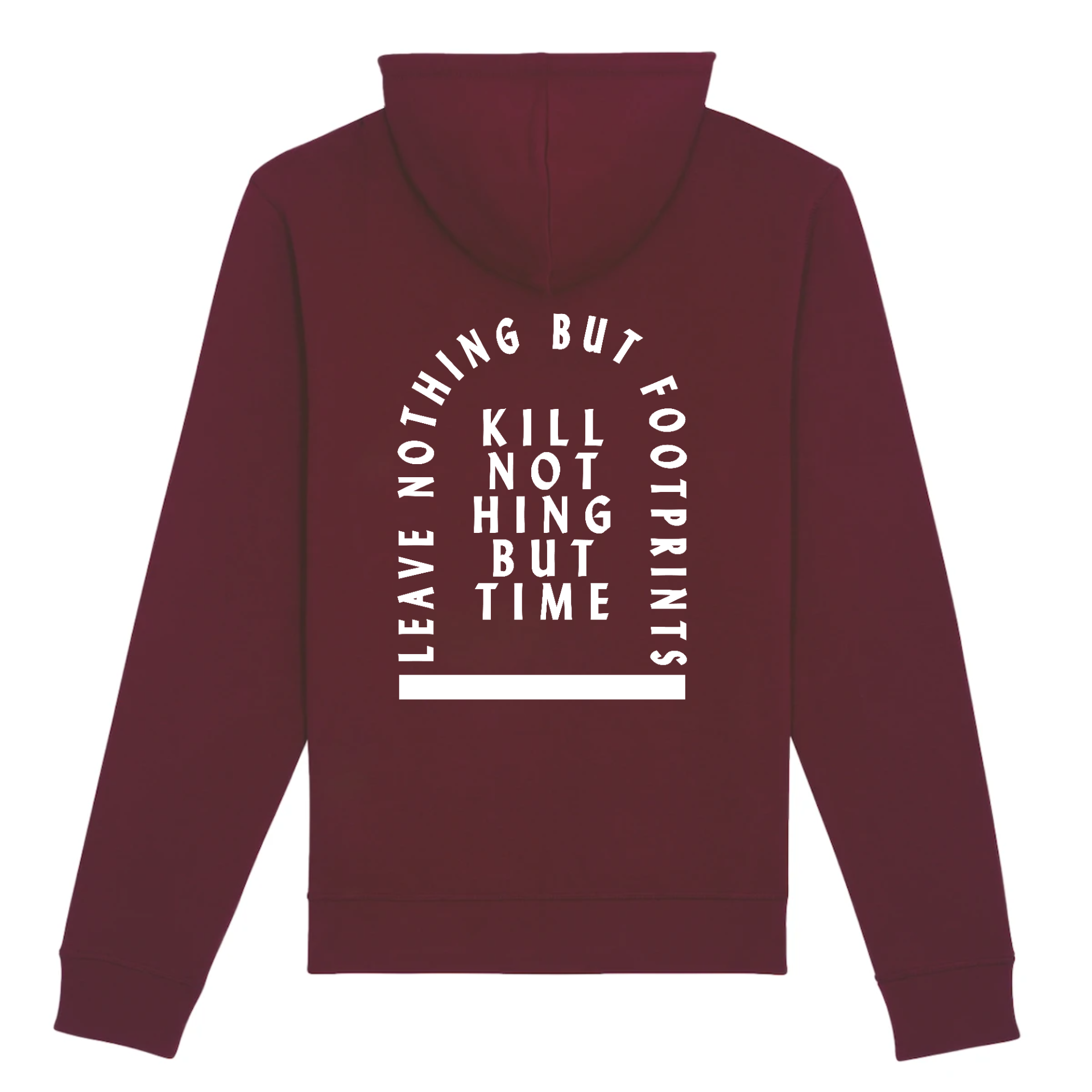 Kill Nothing but Time - Organic Cotton Hoodie | Eco-Friendly & Vegan Apparel - Picture 2 of 31