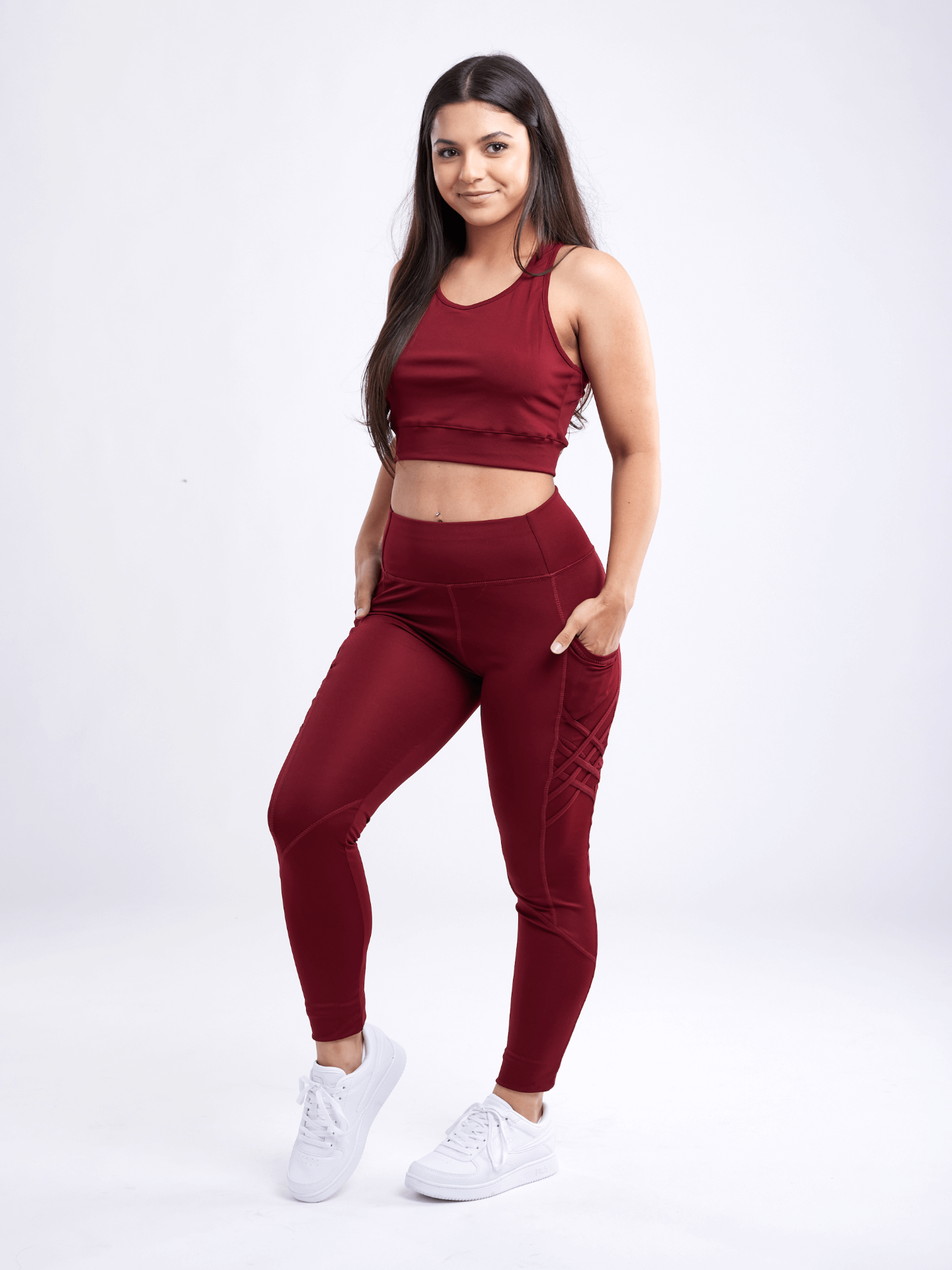 Racerback Lightweight Training Crop Tank Top - Comfortable and Stylish - Picture 2 of 18
