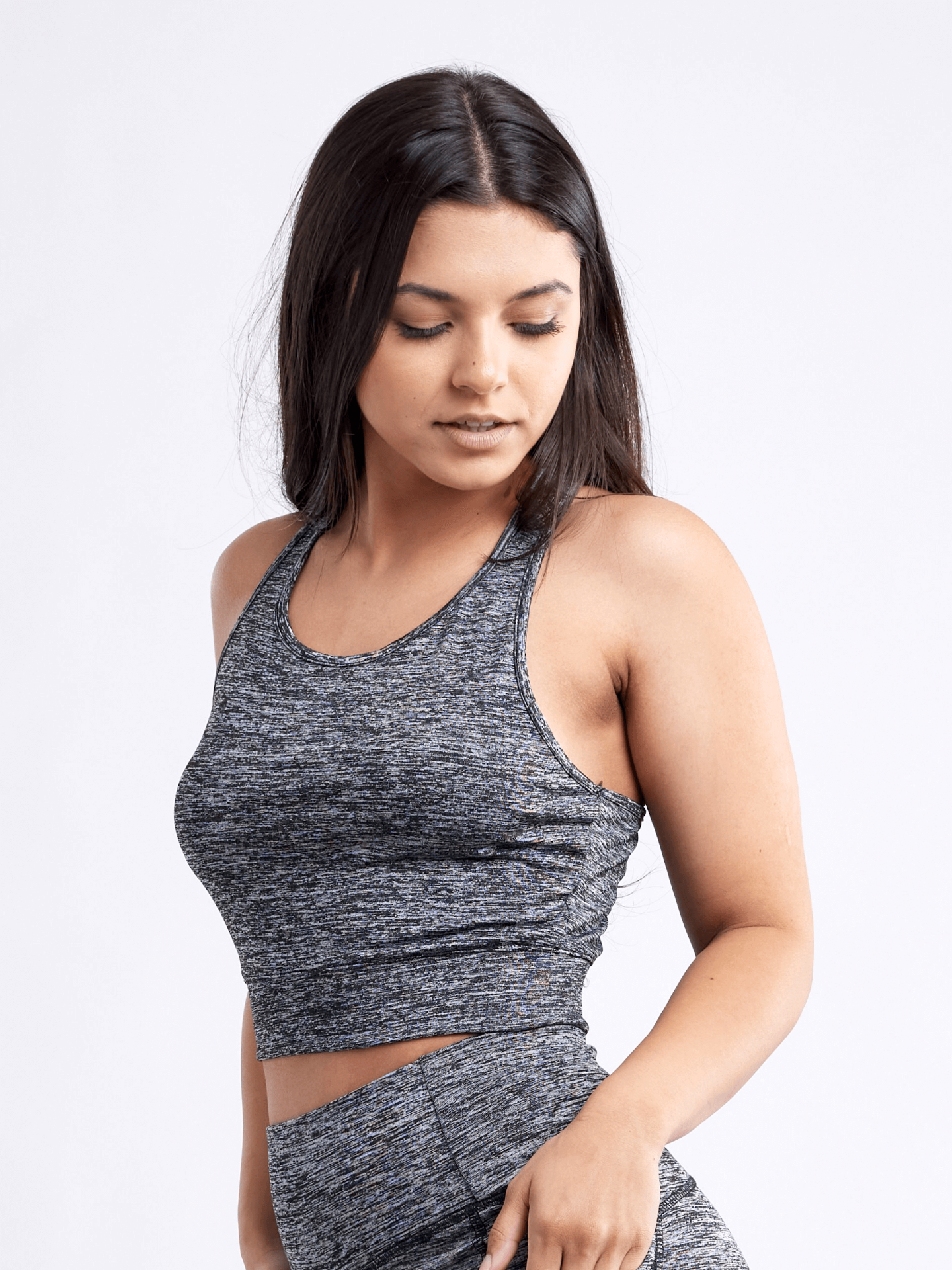 Racerback Lightweight Training Crop Tank Top - Comfortable and Stylish - Picture 18 of 18