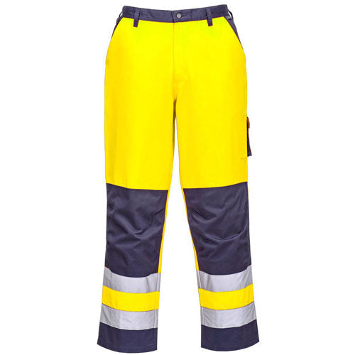 Portwest Tx51 Lyons Hi Vis Cargo Trousers Yellow/navy XL for sale ...