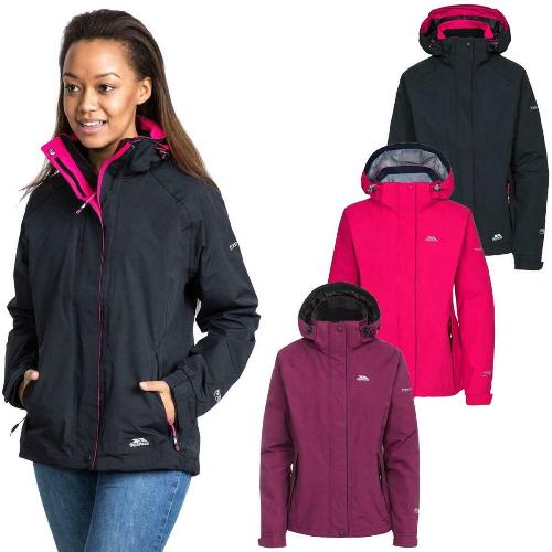 Ladies Trespass FLORISSANT Waterproof Breathable Jacket Dry & Stylish | Availabl