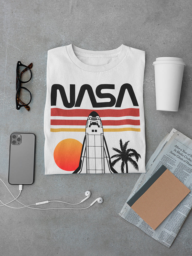 Nasa Space Ship Men's T-shirt - Picture 3 of 9