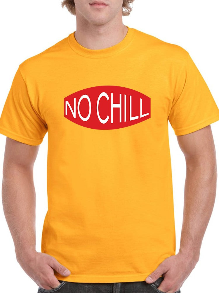 No Chill Red Logo Men's T-shirt - Picture 8 of 15