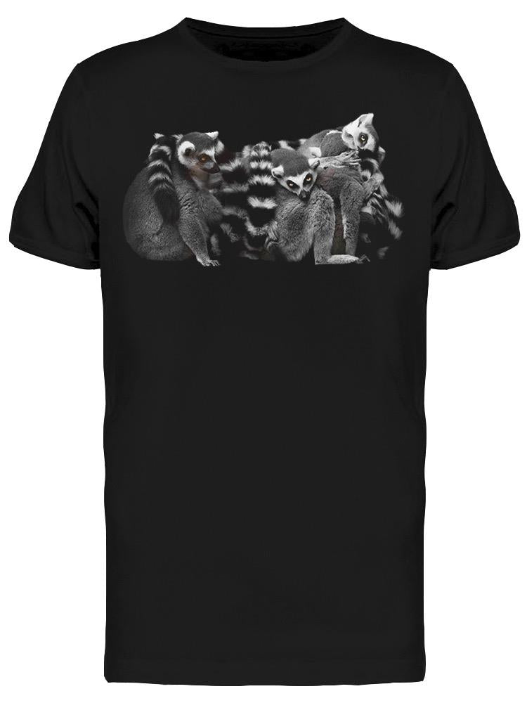 Lemurs Gathered  Tee Men's -Image by Shutterstock