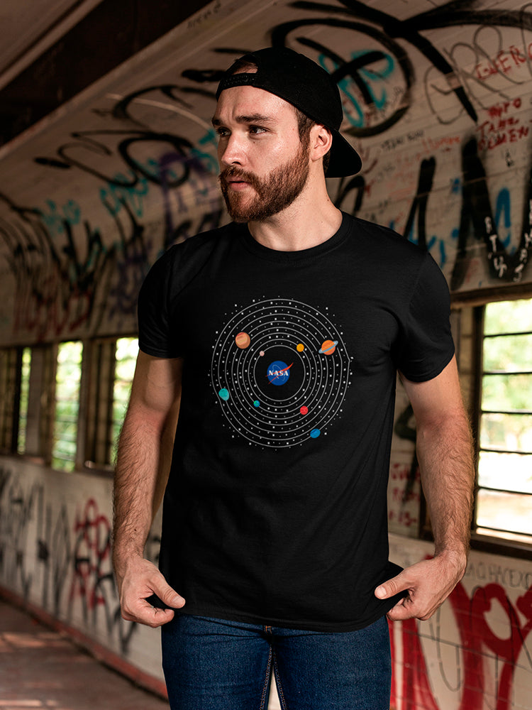 Nasa Solar System Tee Men's -NASA Designs - Picture 2 of 9