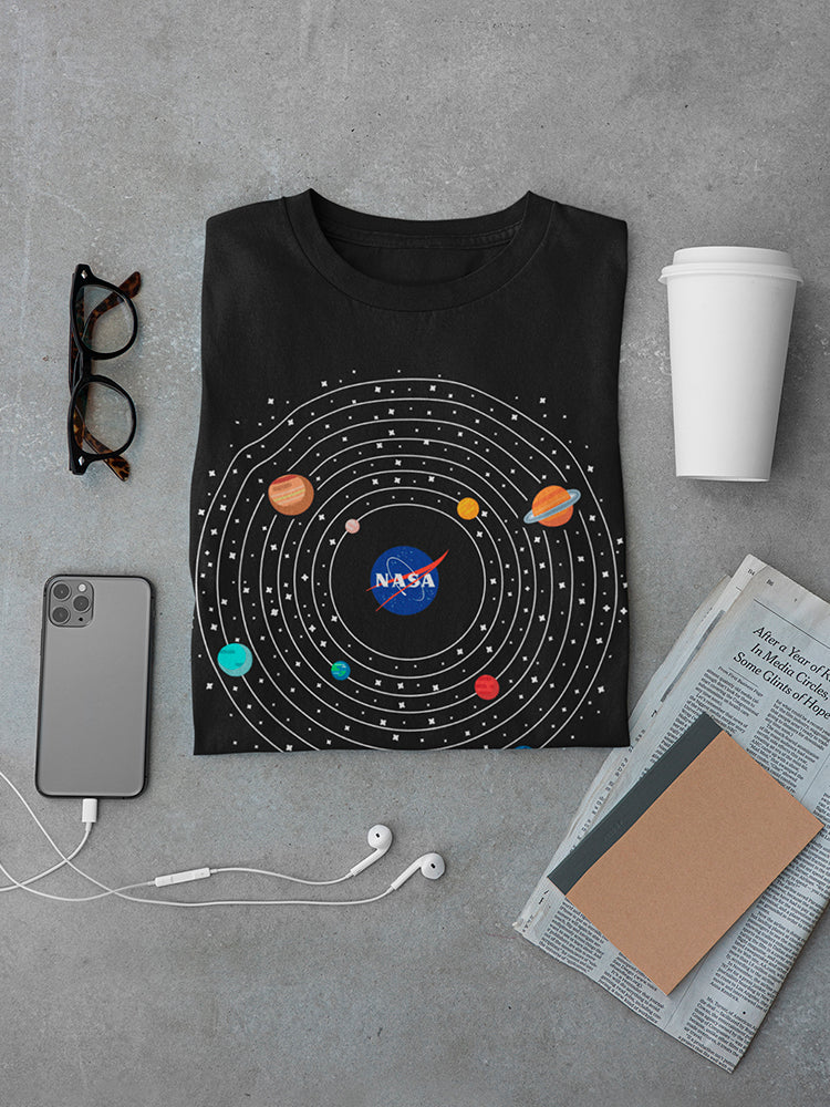 Nasa Solar System Tee Men's -NASA Designs - Picture 3 of 9