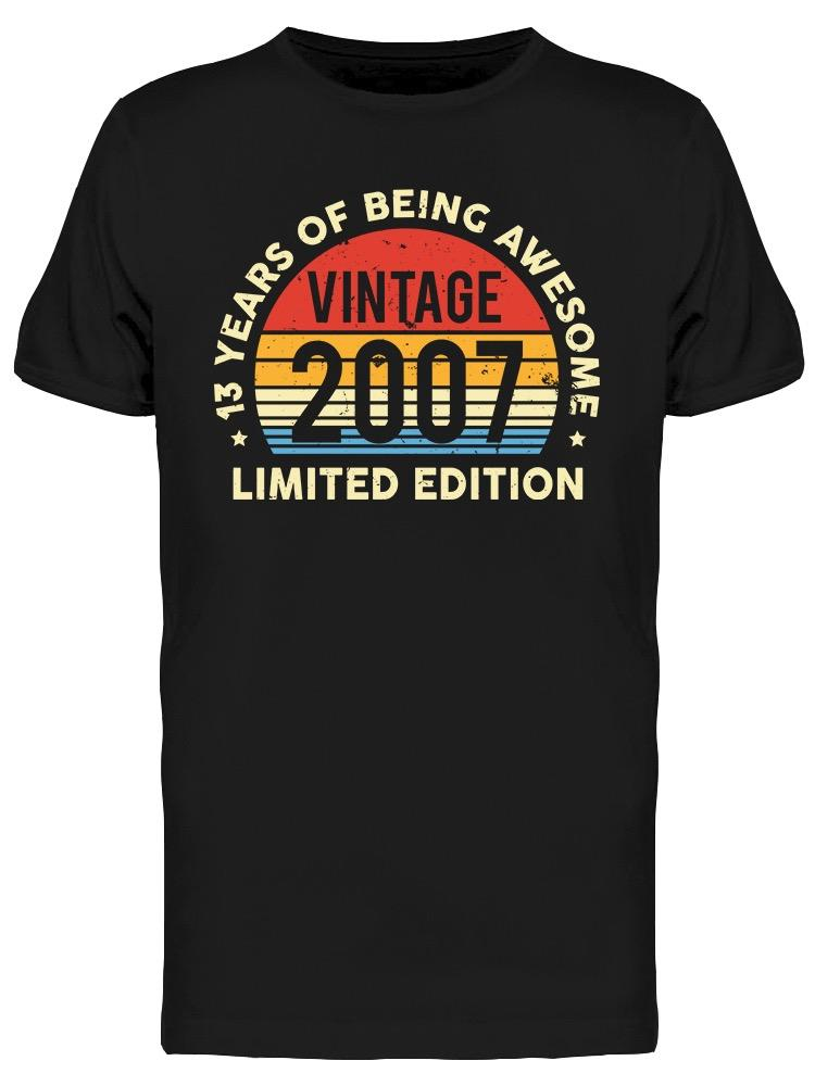 Vintage 2007 Men's T-shirt - Bild 2 von 9