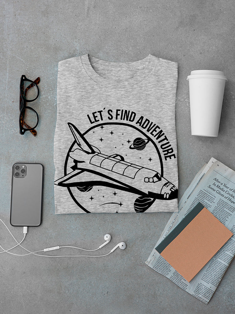 Nasa Lets Find Adventure Tee Men's -NASA Designs - Foto 3 di 9