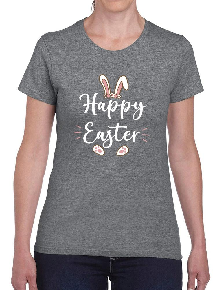 Happy Easter Bunny Ears T-shirt -SmartPrintsInk Designs - Picture 2 of 11