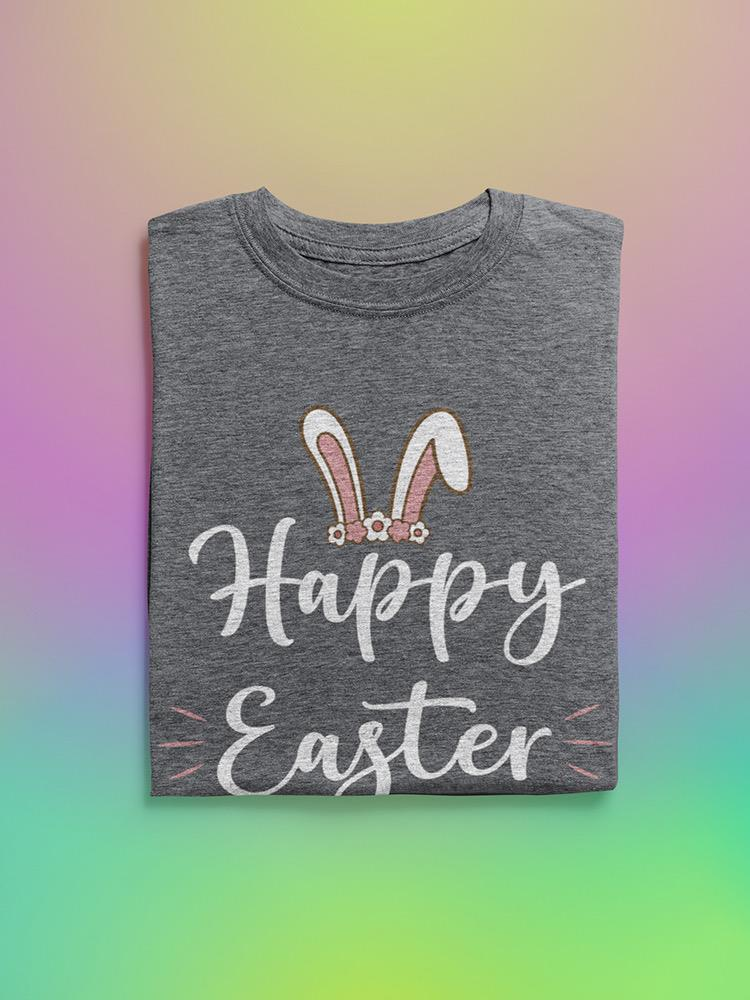 Happy Easter Bunny Ears T-shirt -SmartPrintsInk Designs - Picture 3 of 11