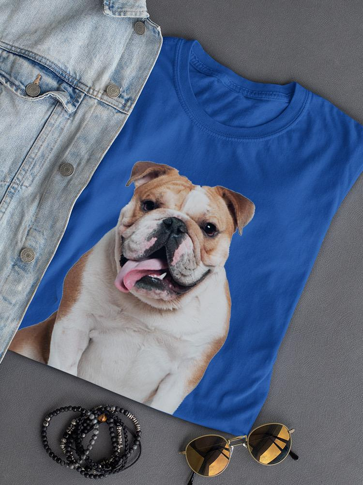 English Bulldog Sitting T-shirt -SPIdeals Designs - Bild 3 von 11