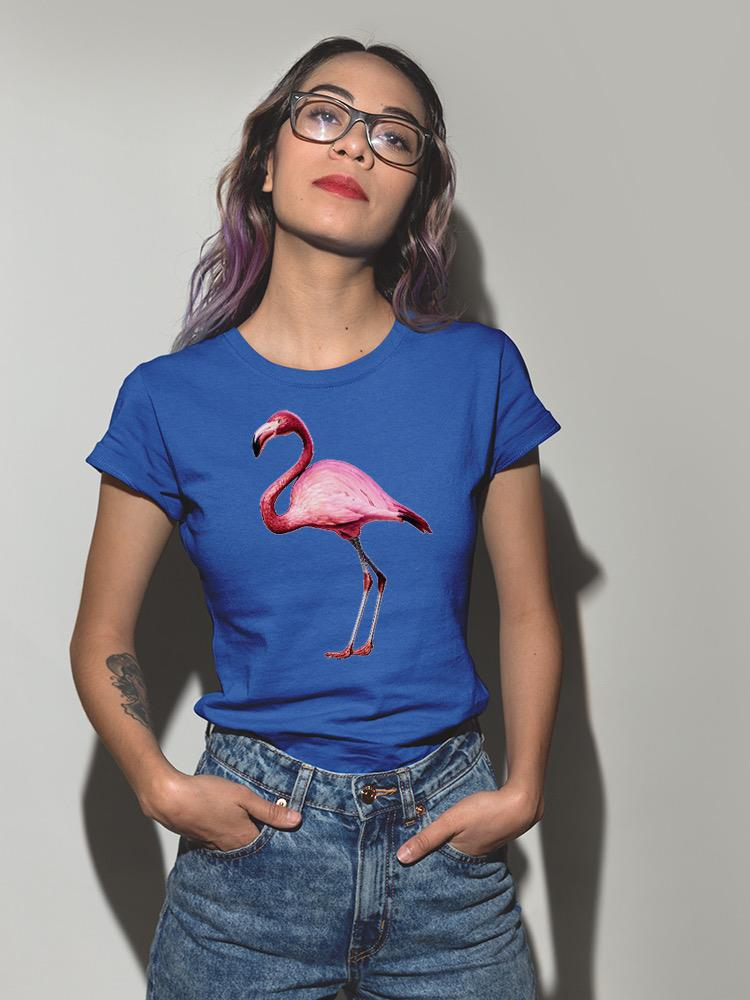 A Pink Flamingo T-shirt -SPIdeals Designs