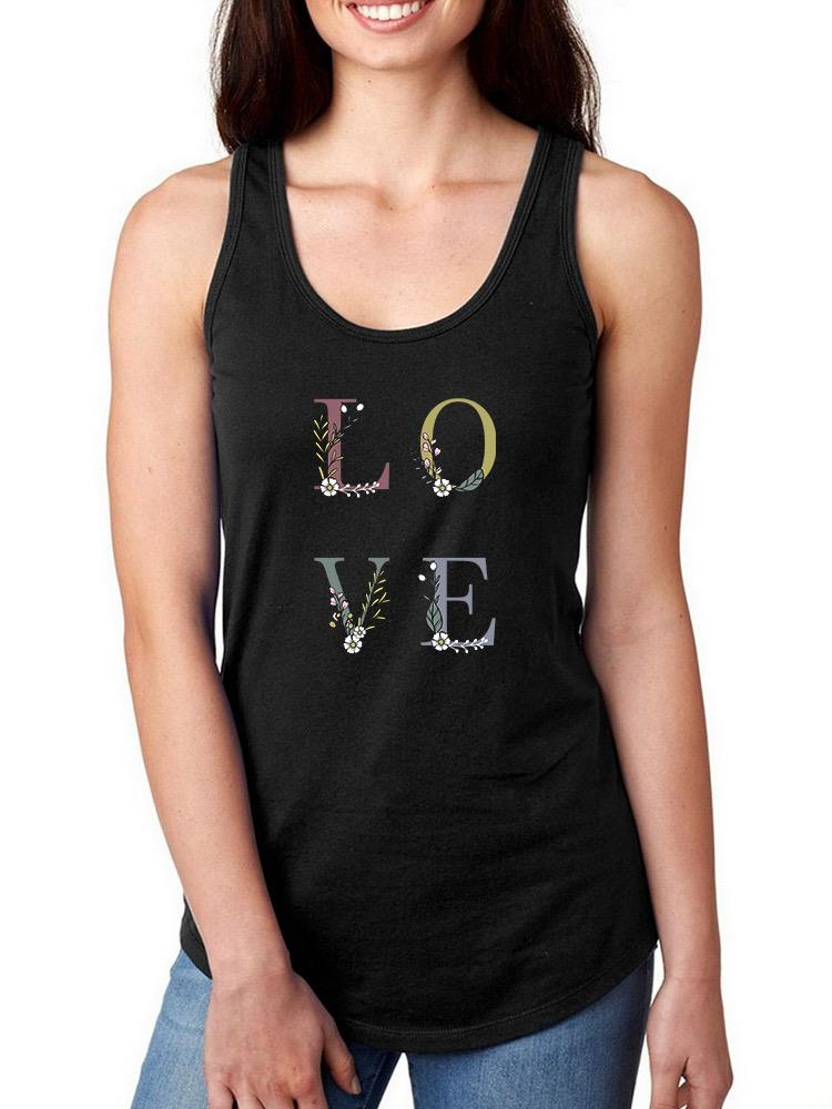 Love Quote Racerback Tank -SmartPrintsInk Designs - Bild 2 von 9