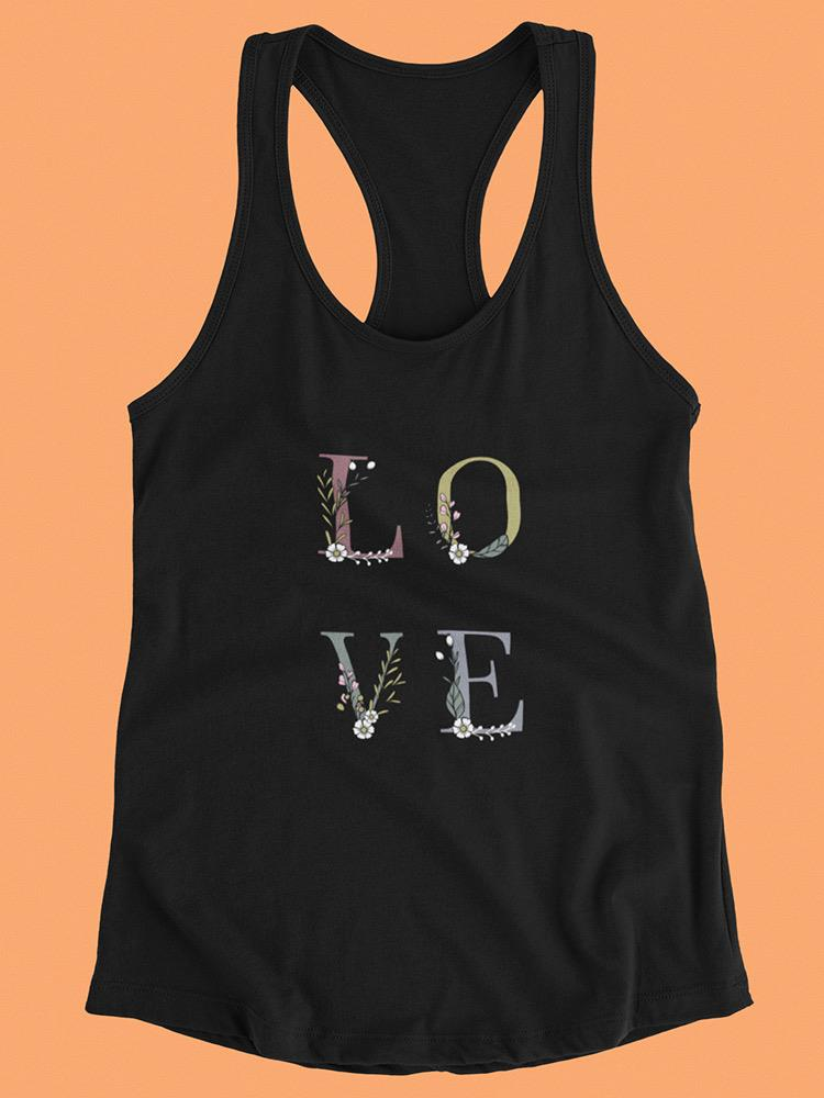 Love Quote Racerback Tank -SmartPrintsInk Designs - Bild 3 von 9