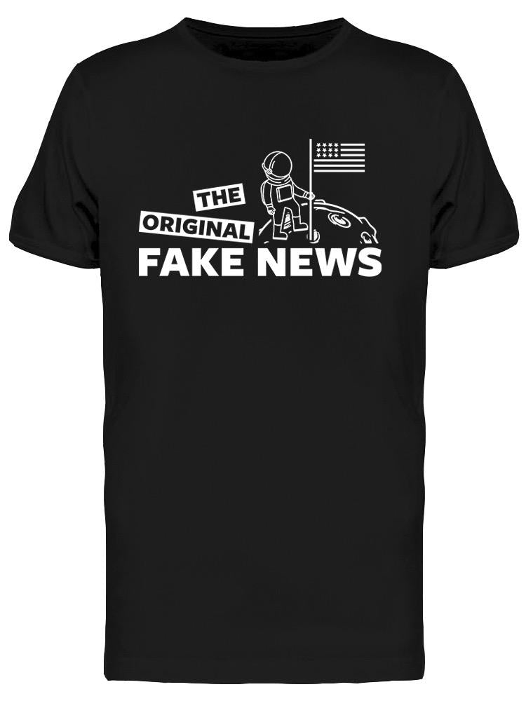 The Original Fake News Tee For Men Controversial Graphic T Shirt the-original-fake-news-tee-for-men-controversial-graphic-t-shirt