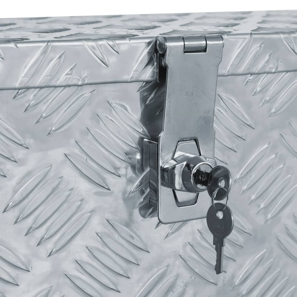 Aluminum Box 24.2"x10.4"x11.8" Silver - Picture 5 of 7