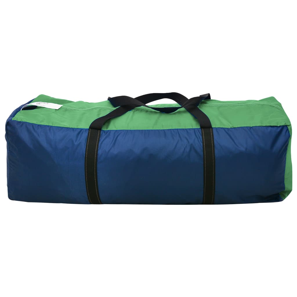 Camping Tent 6 Persons Blue and Green - Picture 10 of 11