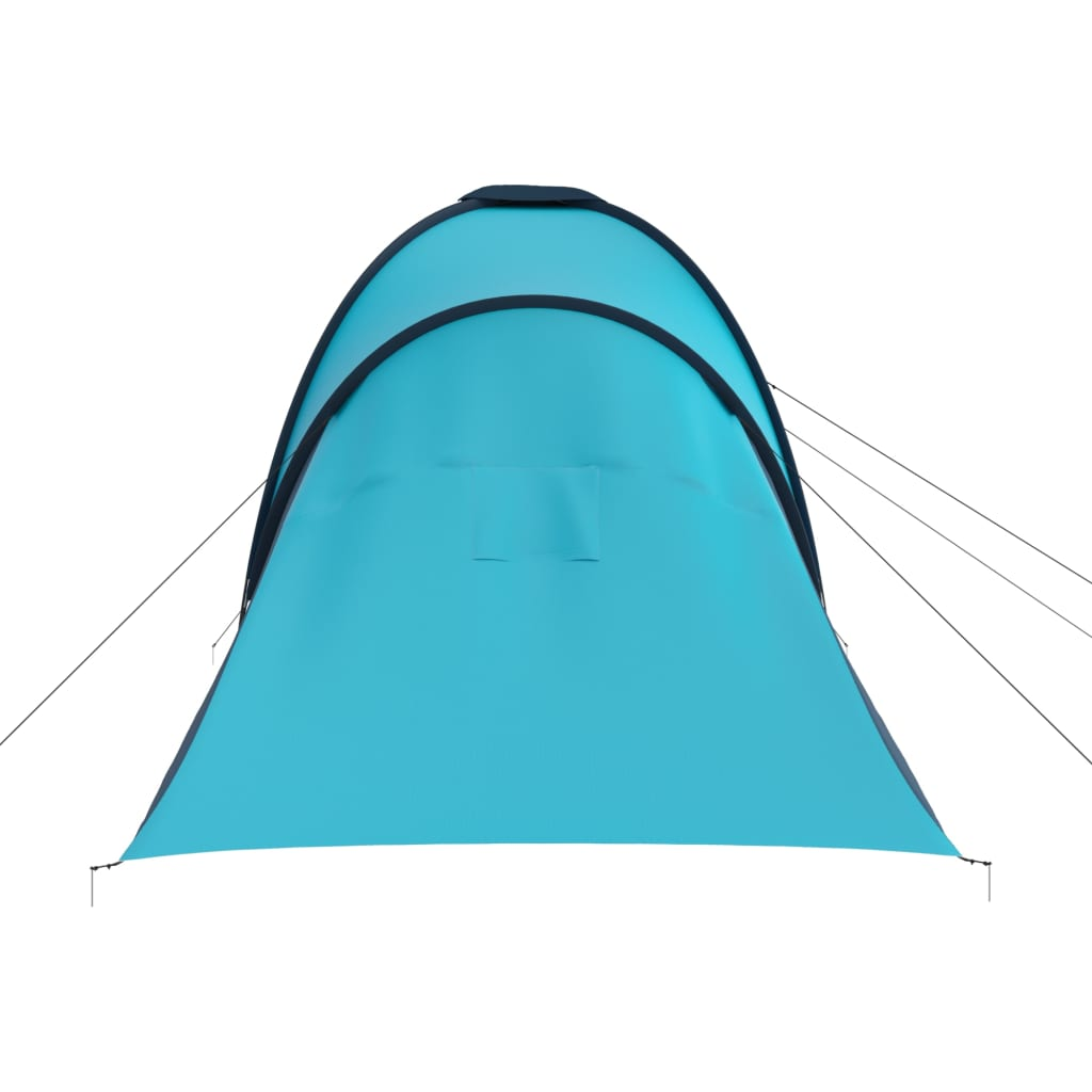 Camping Tent 6 Persons Blue and Light Blue - Picture 6 of 11