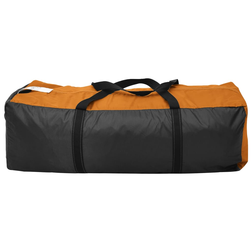 Campingzelt 6 Personen grau und orange - Bild 9 von 11