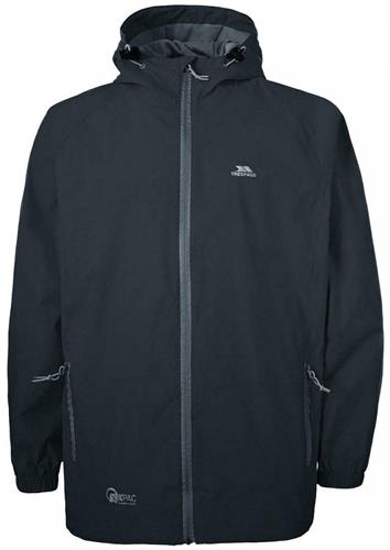 Mens Trespass Waterproof Jacket Packaway Lightweight Raincoat - Picture 13 of 16