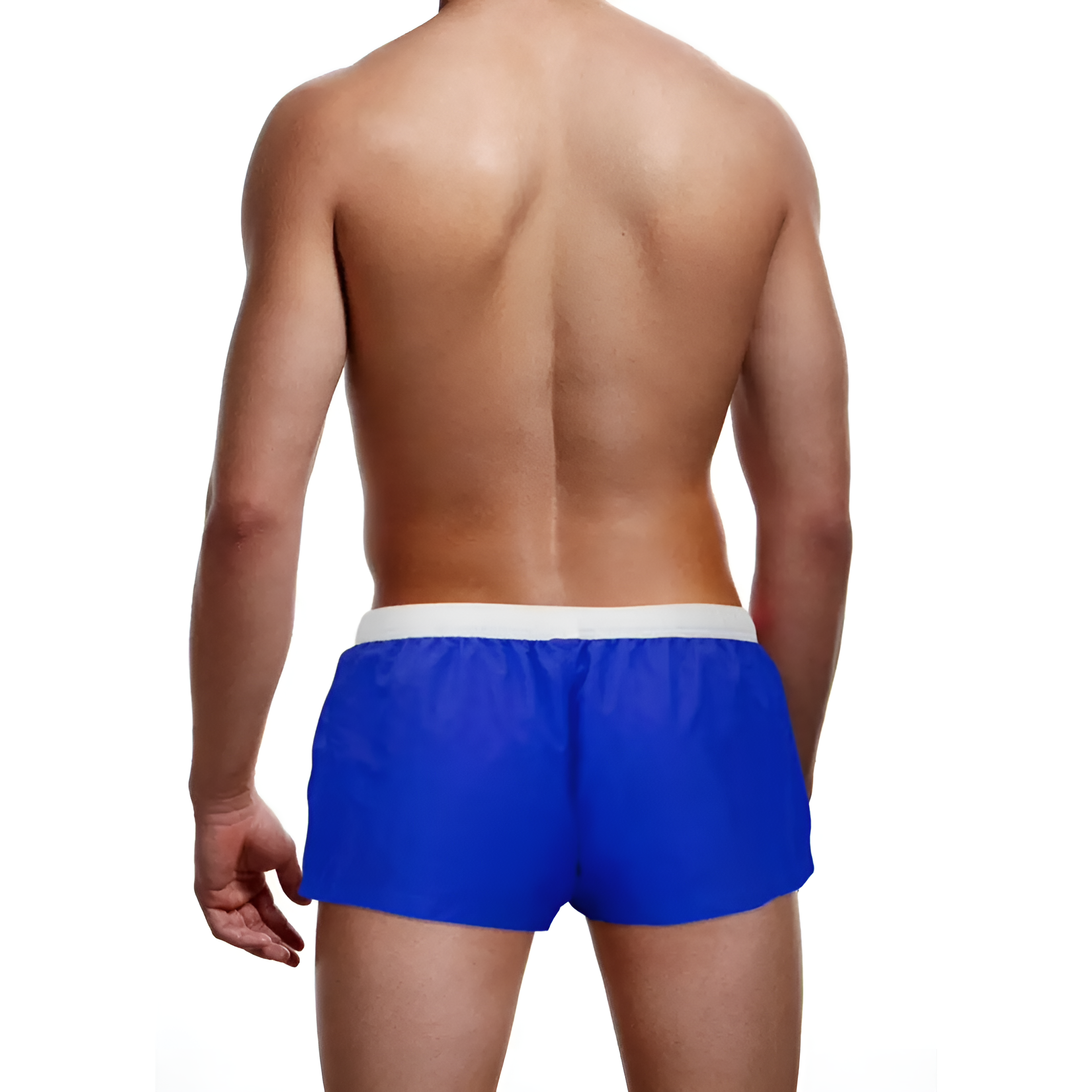 Mens Swim Trunks Blue Swimming Board Boxer Shorts Summer Beach Swimwear XS