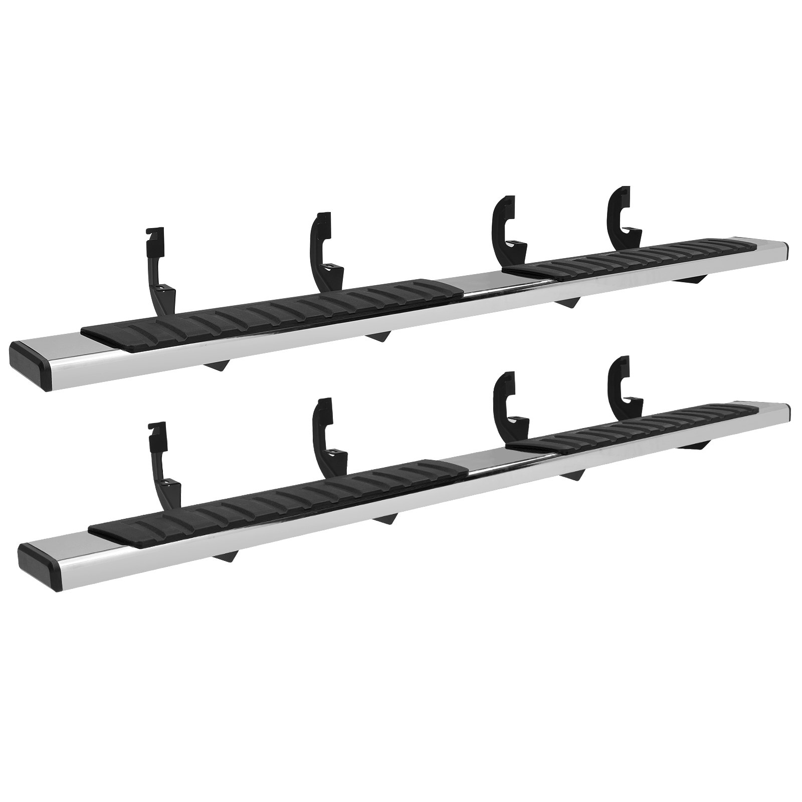 6'' Running Boards for 2019-2024 Chevy/GMC Crew Cab, 201 Steel, 500LB, 2PCS - Picture 12 of 12