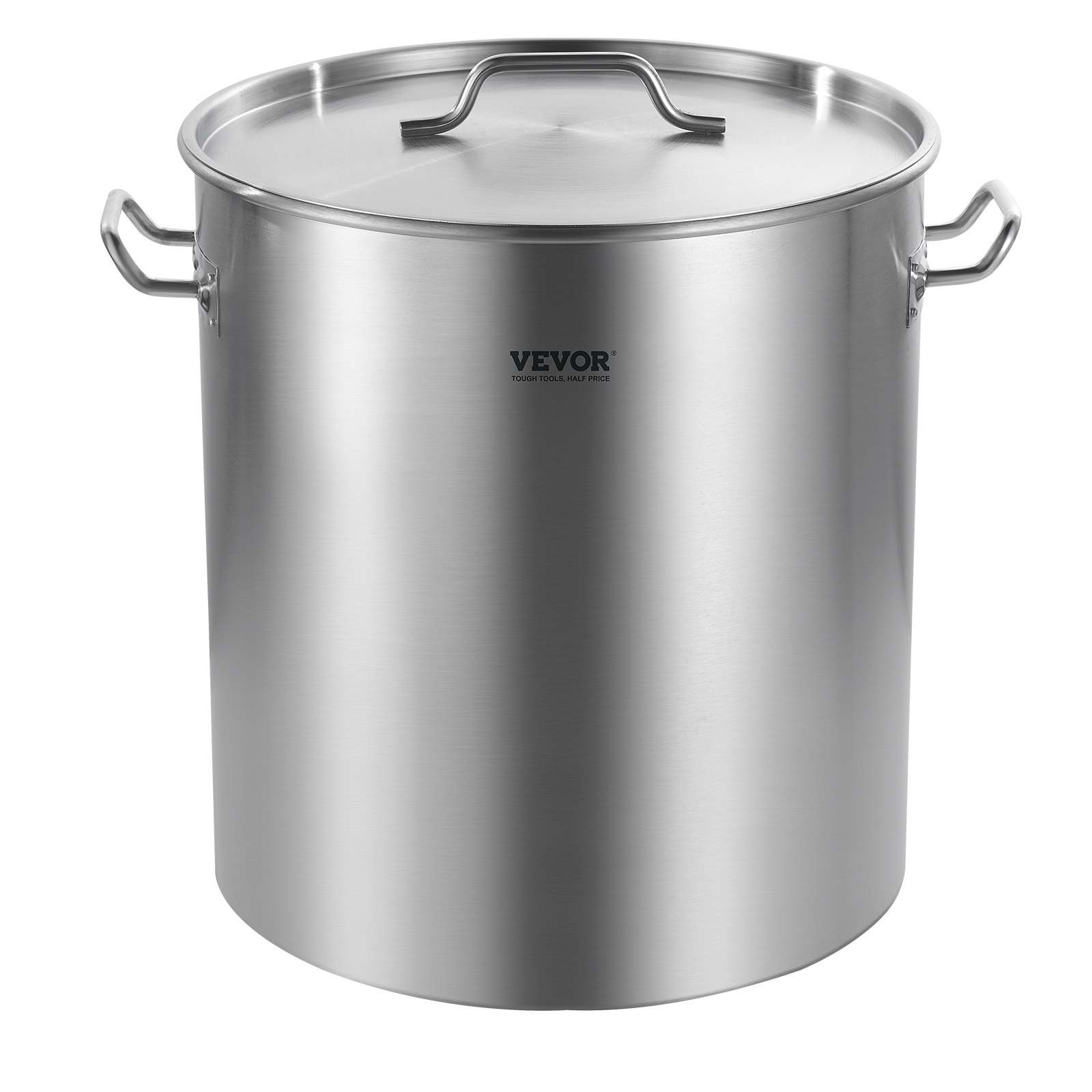 64QT Stainless Steel Stockpot Cooking Kitchen Sauce Pot with Basket Lid Handle