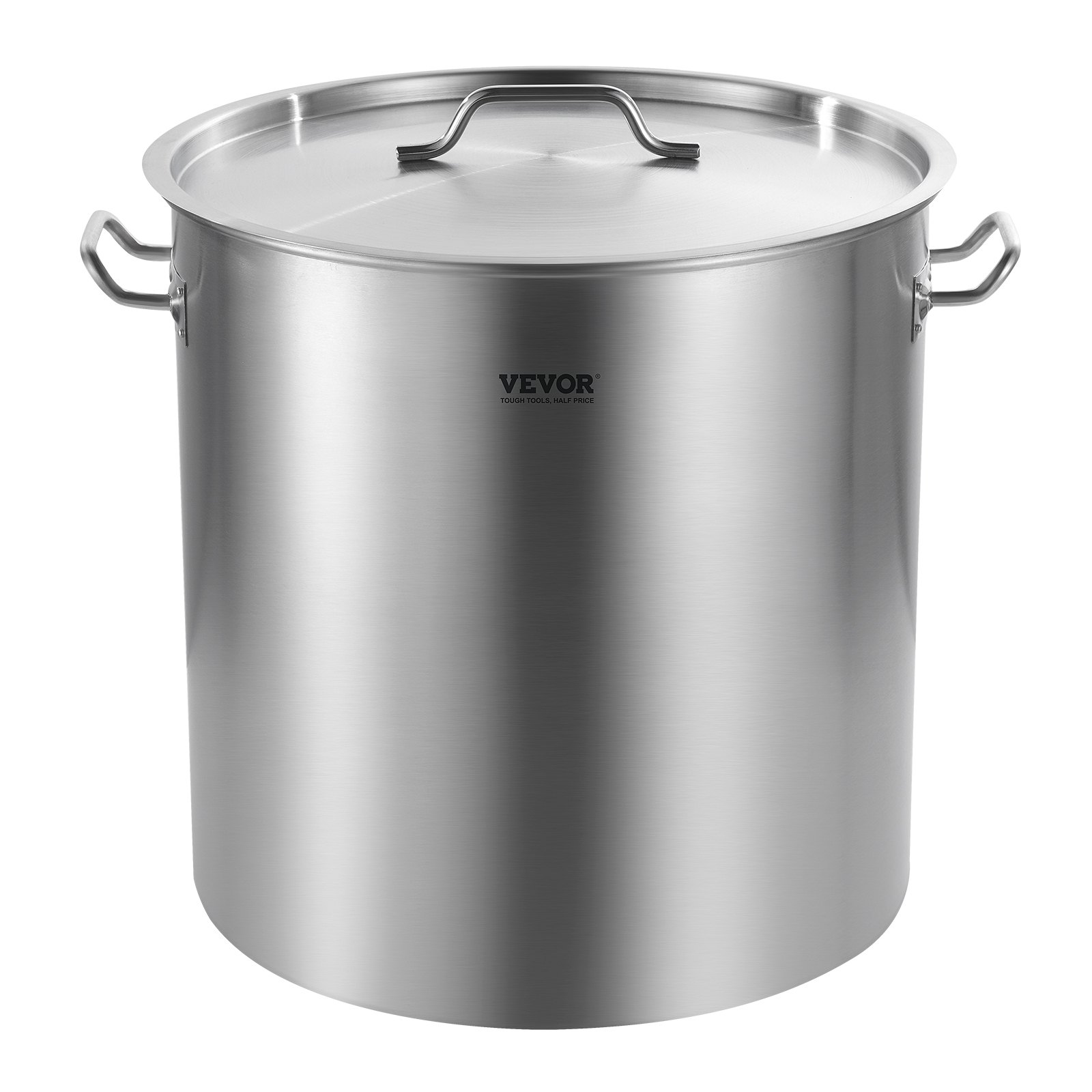 84QT Stainless Steel Stockpot Cooking Kitchen Sauce Pot with Basket Lid Handle