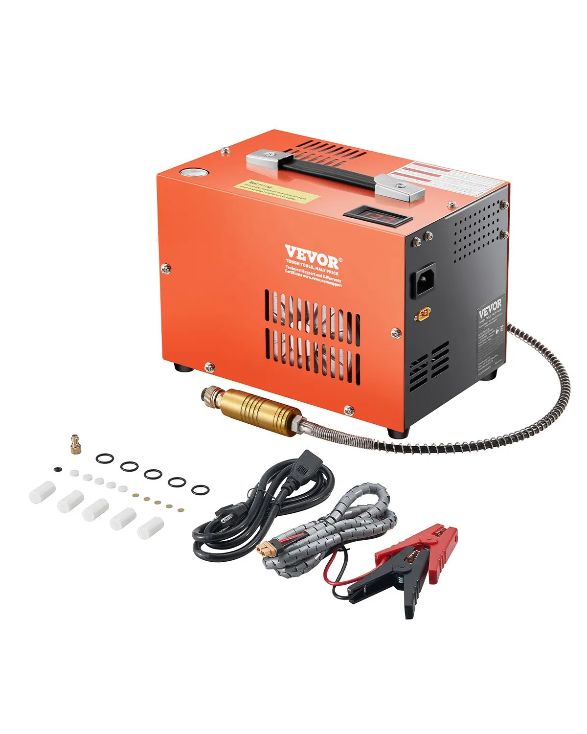 PCP Air Compressor 4500PSI/30Mpa PCP Airgun Compressor with Built-in Converter - Picture 12 of 12