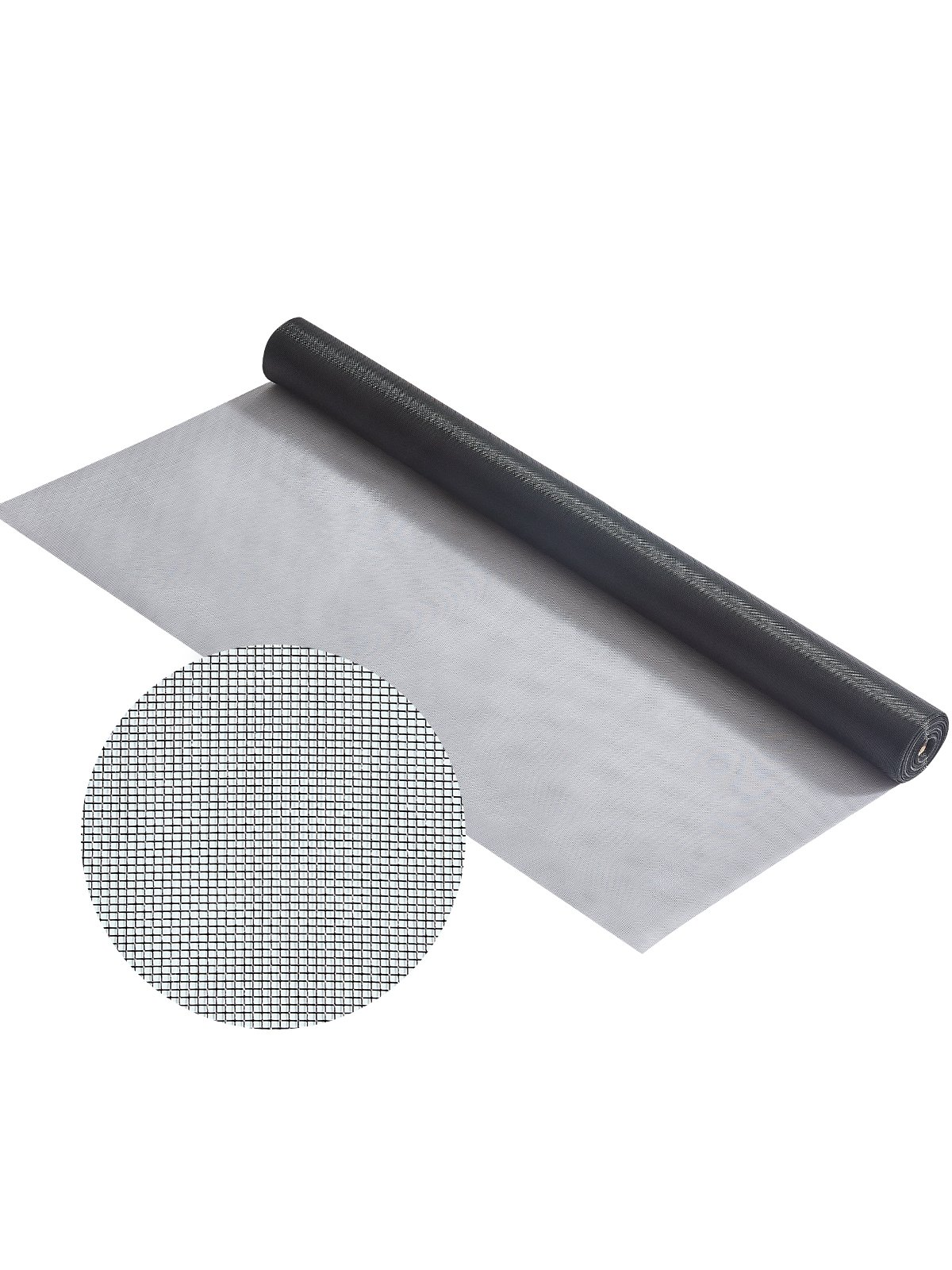 Window Screen Replacement 100 ft × 48 in Window Screen Mesh DIY Adjustable - Picture 1 of 12