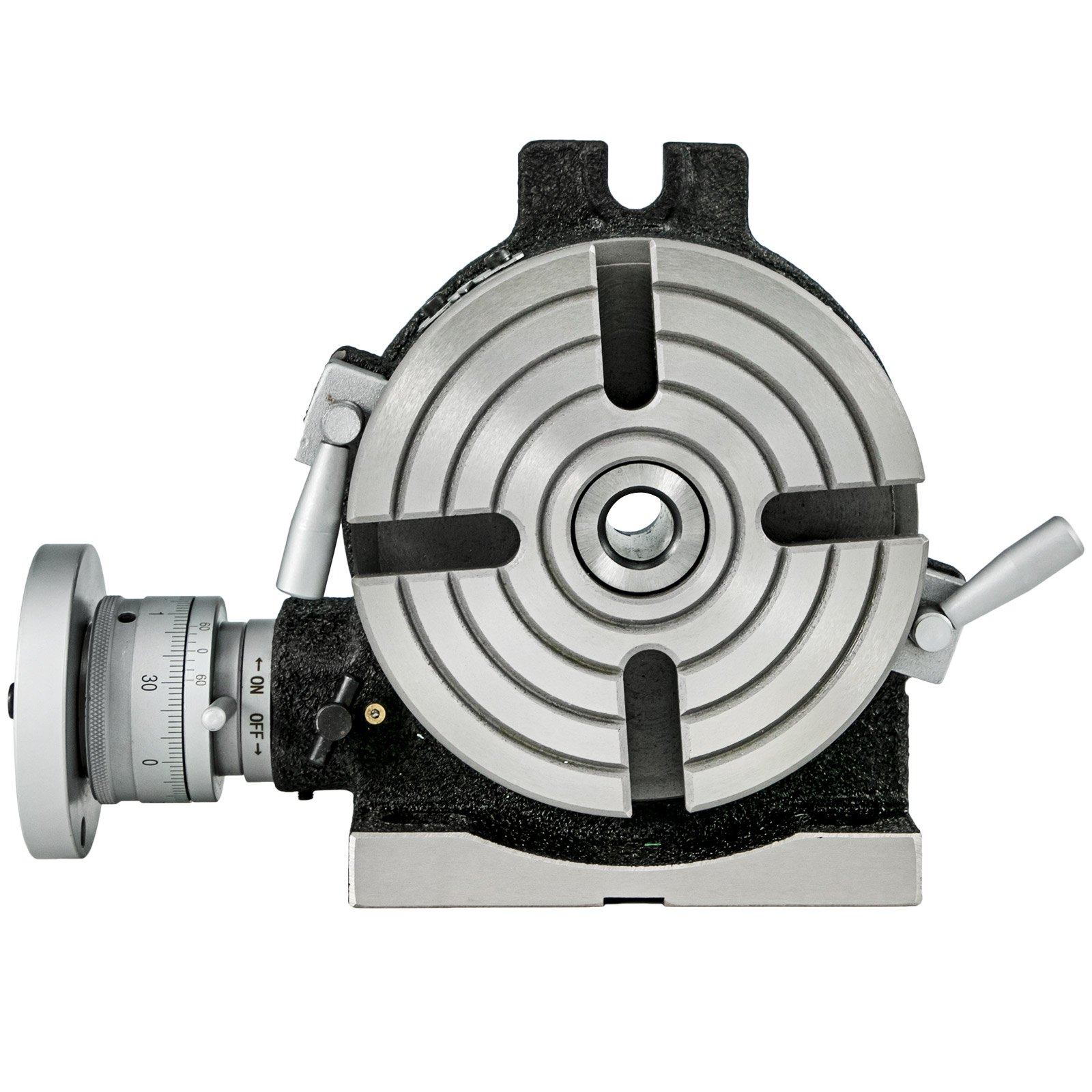 6" Rotary Table Horizontal Vertical 4-Slot w/ Dividing Plates Milling Tool