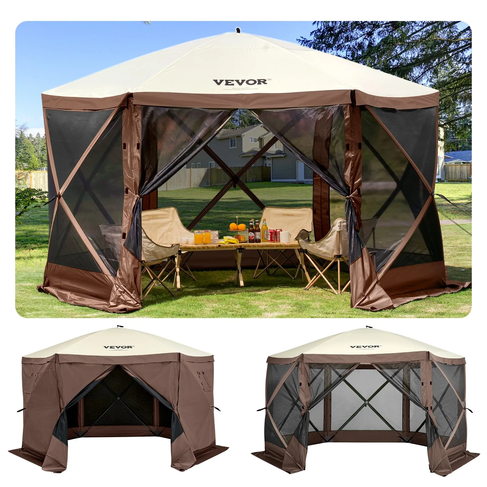 Shelter W/ Mesh Windows