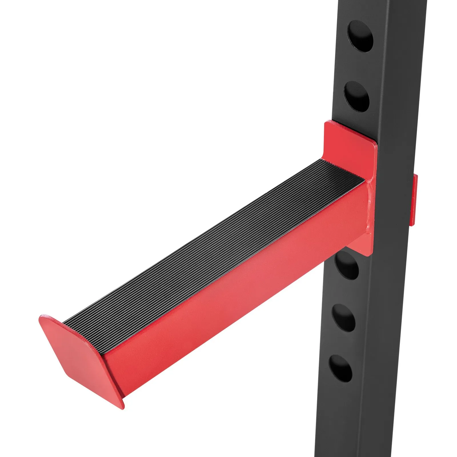 Power Cage Rack Adjustable Squat Rack w/ J-Hooks Pull-Up Dip Home Gym